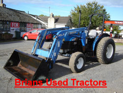 New Holland TN 55 Manual Shuttle Loader  tractor for sale UK