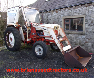 David Brown 990 Loader Tractor 4  cylinder diesel classic tractor for sale uk cabbed tractor road run