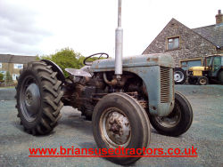 Grey Fergie Ferguson TEF diesel tractor for sale uk scraper tractor classic tractor