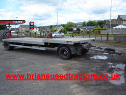 Low Loader Drag Trailer