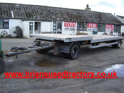 Low Loader Drag Trailer