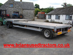 Low Loader Drag Trailer