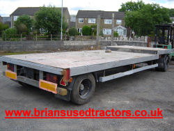 Low Loader Drag Trailer