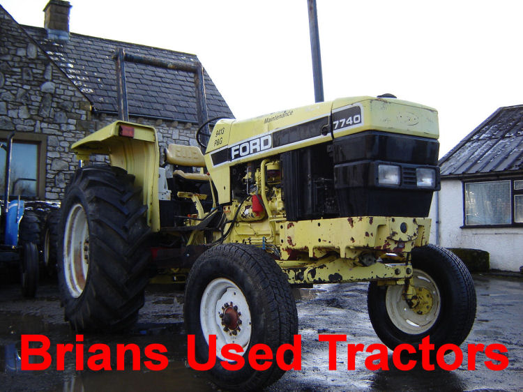 Ford nh 7740 tractor #5