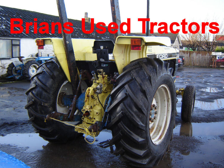 Ford nh 7740 tractor #9