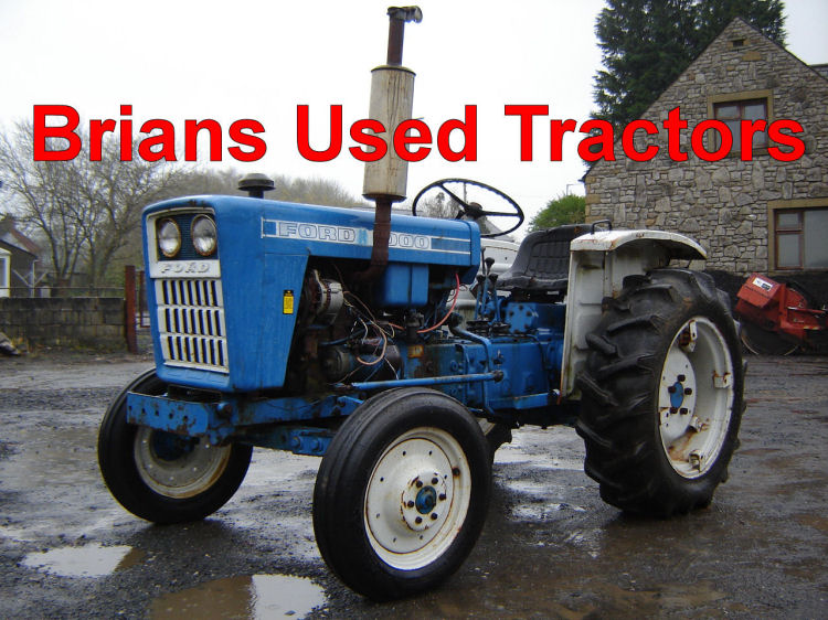 Ford 1000 loader scraper diesel tractor #5
