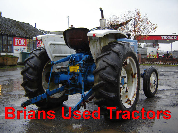 Ford 1000 loader scraper diesel tractor #9